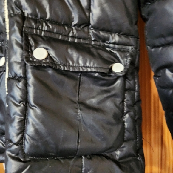 Girls justice puffer coat - Picture 4 of 11